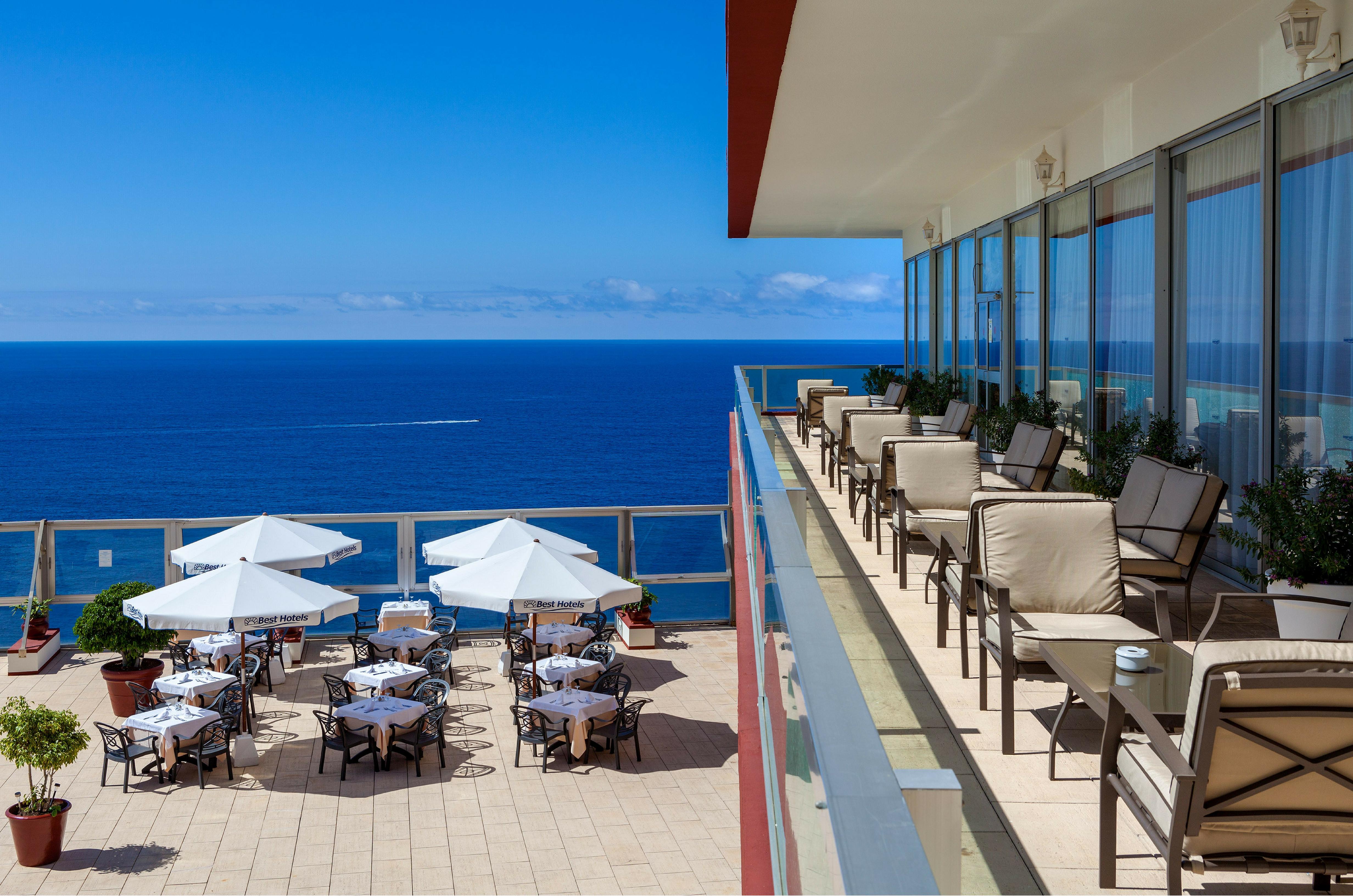Hotel Best Semiramis Puerto de la Cruz  Bagian luar foto The Terrace at the Four Seasons Hotel